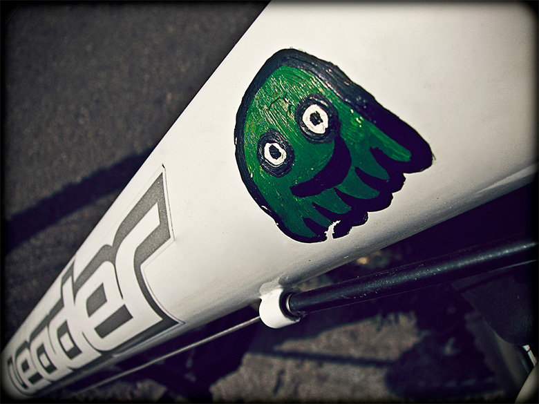 Day 2 – There’s a monster on my bike!
